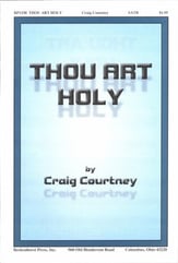 Thou Art Holy SATB choral sheet music cover